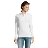 Tricou polo damă Sol's Perfect Lsl 180 personalizat, white