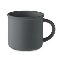 Cană ceramică mată 300 ml personalizată, gri piatră