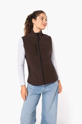 Vestă softshell damă Kariban Softshell Bodywarmer personalizată