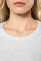 Tricou cu mânecă lungă damă Kariban Crew Neck personalizat, pe model