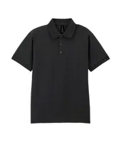 Tricou polo unisex Gildan Dryblend® Adult Jersey personalizat, negru