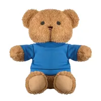 Ursuleț de pluș 23cm cu tricou personalizat, vedere spate