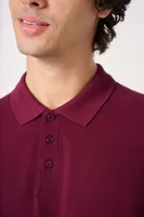 Tricou polo bărbați iDeal Basic Pique personalizat, pe model