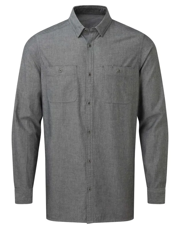 Cămașă bărbați Premier Organic Chambray Fairtrade