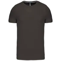Tricou bărbați Kariban Short-sleeved Crew Neck personalizat, gri