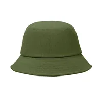Pălărie bucket din raiat personalizat, verde militar