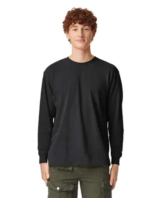 Tricou cu mânecă lungă unisex Comfort Colors Heavy Weight Adult personalizat, negru