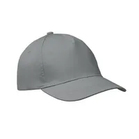 Șapcă baseball 5 panele 160gr personalizată, gri