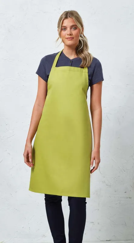 Șorț Premier 100% Organic Cotton Bib personalizat, pe model