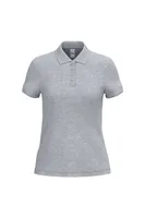 Tricou polo damă iDeal Basic Pique personalizat, gri