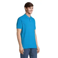 Tricou polo bărbați Sol's Pacific personalizat, vedere lateral