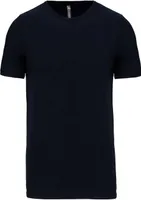 Tricou bărbați Kariban Short-sleeved Crew Neck personalizat, albastru