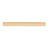 Riglă din lemn 30cm personalizată