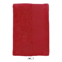 Sol's Bayside 100 Bath Sheet personalizat, red