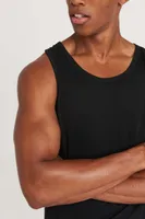 Vestă bărbați Just Ts Tri-blend Vest personalizată, pe model