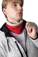 Jachetă polar unisex K-UP Fleece-lined Neckwarmer personalizată, pe model