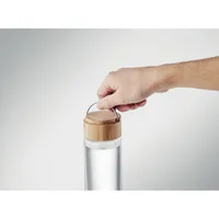 Sticlă de sticlă de 500 ml personalizată, vedere detaliu
