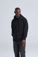 Bluză bărbați Just Hoods Zoodie personalizată, pe model