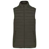 Jachetă damă Kariban Lightweight Sleeveless Fake Down personalizată, verde
