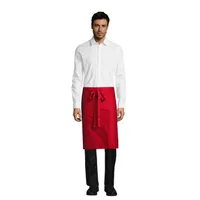 Șorț Sol's Greenwich Pockets personalizat, red
