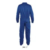 Salopetă bărbați Sol's Solstice Pro Wear Overall personalizată, vedere spate