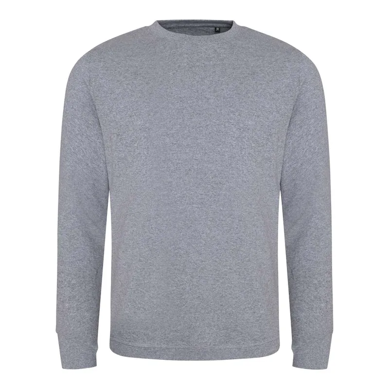 Bluză unisex Ecologie Banff Sustainable personalizată, pe model