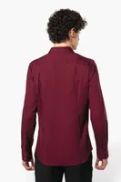 Cămașă bărbați Kariban Cotton/elastane personalizată, pe model