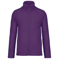 Jachetă unisex Kariban Falco Full Zip Microfleece personalizată, violet