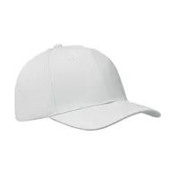 Șapcă baseball 6 panele 260gr personalizată, alb