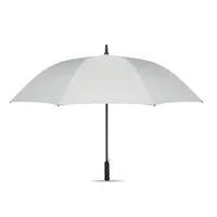 27" umbrelă rezistentă la vânt personalizat, alb