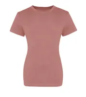 Tricou damă Just Ts The 100 T personalizat, roz
