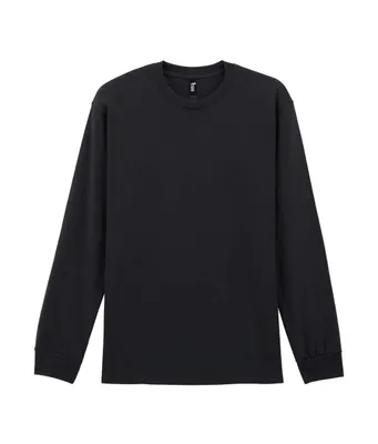 Tricou cu mânecă lungă unisex Gildan Hammer Adult personalizat, negru