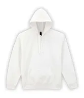 Hanorac unisex Gildan Softstyle™ Midweight Fleece Adult personalizat, alb