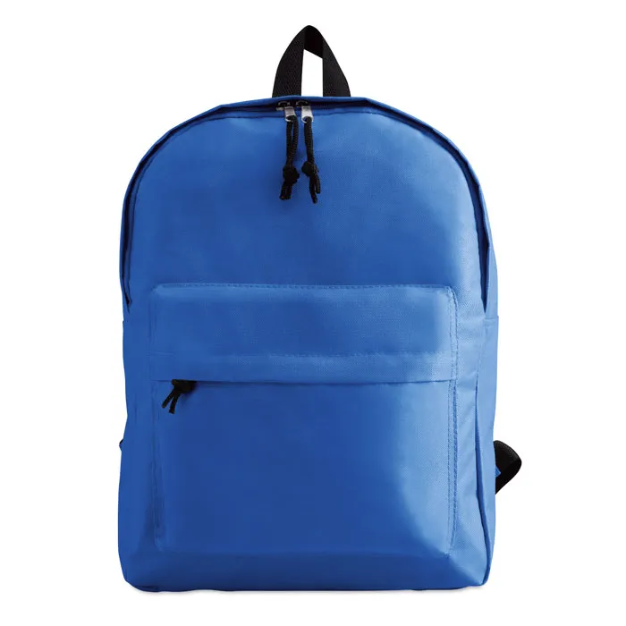 Rucsac cu buzunar exterior personalizat, albastru regal