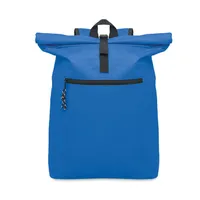 Rucsac rolltop 600Dpolyester personalizat, albastru regal