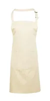 Șorț Premier Colours Collection Bib With Pocket personalizat, natural