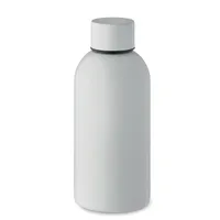 Sticlă cu perete simplu 500 ml personalizată, alb