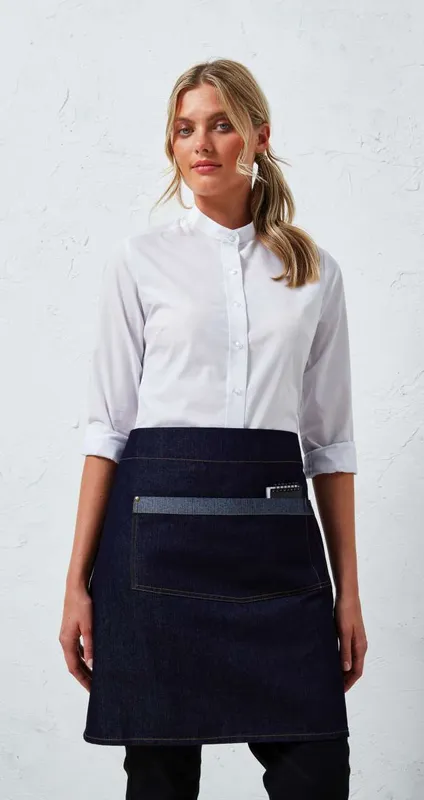 Șorț Premier Domain Contrast Denim Waist