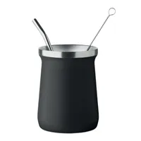 Pahar Yerba mate personalizat, negru