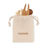Set accesorii golf în husă personalizat, vedere zona de personalizare