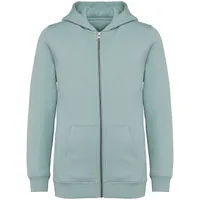 Hanorac copii Native Spirit Eco-friendly Full Zip personalizat, verde