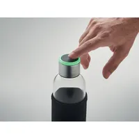 Sticlă borosilicat cu memento personalizată, vedere detaliu