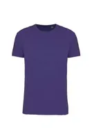 Tricou unisex Kariban Organic 190IC Crew Neck personalizat, violet