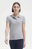 Tricou polo damă SOL'S People personalizat, pe model