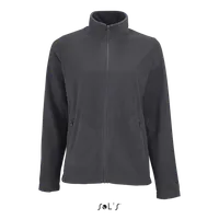 Jachetă polar damă SOL'S Norman Plain Fleece personalizată, gri