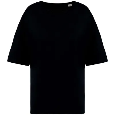 Tricou damă Native Spirit Eco-friendly Oversized personalizat, negru