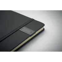 Notebook A5 cu USB integrat personalizat, vedere detaliu