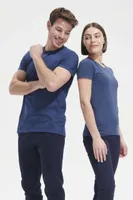 Tricou bărbați SOL'S Regent Fit Round Neck Close Fitting personalizat, pe model