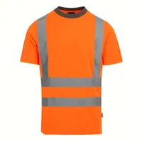 Tricou bărbați Regatta Hi-vis Pro Contract personalizat, portocaliu