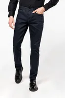 Pantaloni bărbați Kariban Premium Jeans personalizați, pe model
